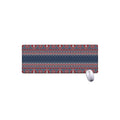 Winter Holiday Knitted Pattern Print Extended Mouse Pad