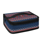 Winter Holiday Knitted Pattern Print Small Lunch Bag