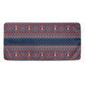 Winter Holiday Knitted Pattern Print Towel