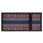 Winter Holiday Knitted Pattern Print Trifold Wallet