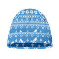 Winter Ski Knitting Pattern Print Beanie