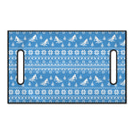 Winter Ski Knitting Pattern Print Golf Cart Seat Cover