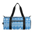 Winter Ski Knitting Pattern Print Gym Bag