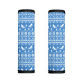 Winter Ski Knitting Pattern Print Handle Covers