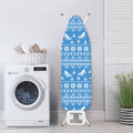 Winter Ski Knitting Pattern Print Ironing Board Cover