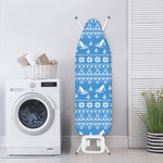 Winter Ski Knitting Pattern Print Ironing Board Cover