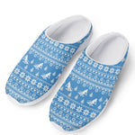 Winter Ski Knitting Pattern Print Mesh Casual Shoes