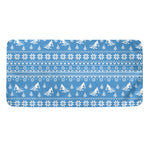 Winter Ski Knitting Pattern Print Towel