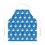 Winter Snowman Pattern Print Adjustable Apron