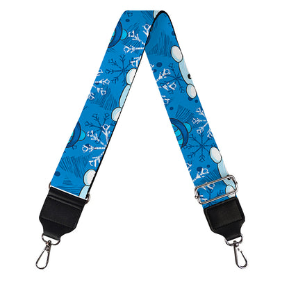 Winter Snowman Pattern Print Bag Strap