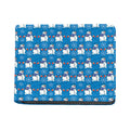 Winter Snowman Pattern Print Bifold Wallet