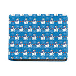 Winter Snowman Pattern Print Bifold Wallet