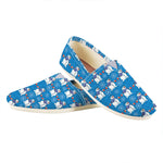Winter Snowman Pattern Print Casual Shoes