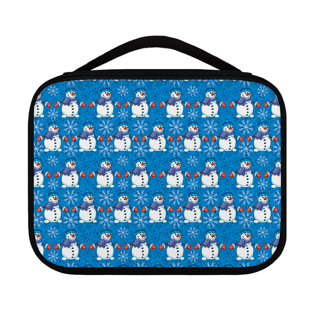 Winter Snowman Pattern Print Classic Bible Case
