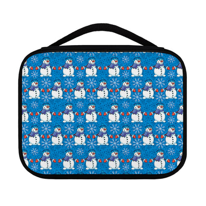 Winter Snowman Pattern Print Classic Bible Case