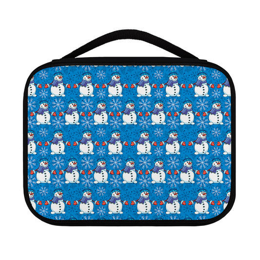 Winter Snowman Pattern Print Classic Bible Case