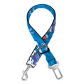 Winter Snowman Pattern Print Dog Seat Belt