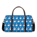Winter Snowman Pattern Print Duffel Bag