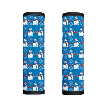 Winter Snowman Pattern Print Handle Covers