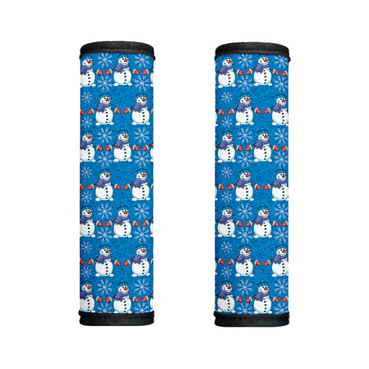 Winter Snowman Pattern Print Handle Covers