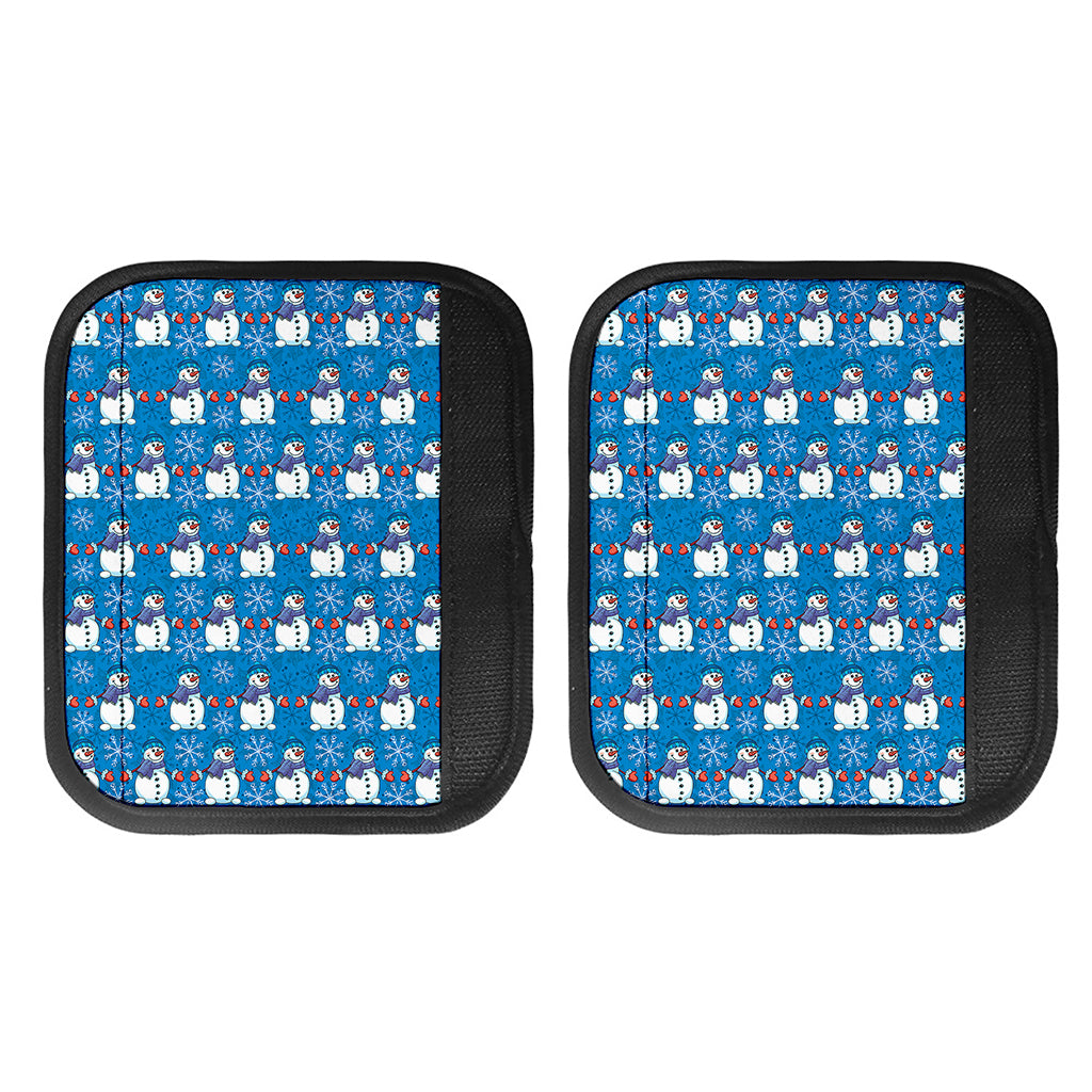 Winter Snowman Pattern Print Handle Covers