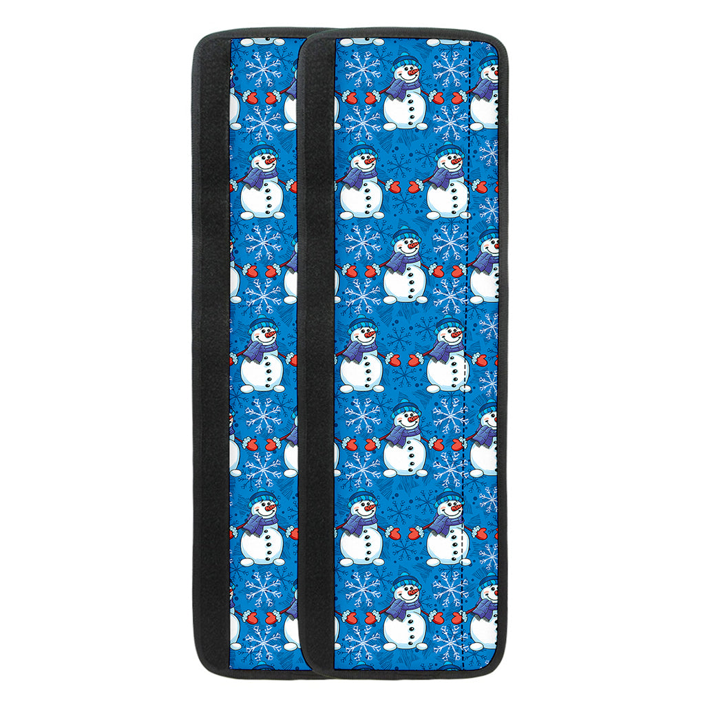 Winter Snowman Pattern Print Refrigerator Handle Covers