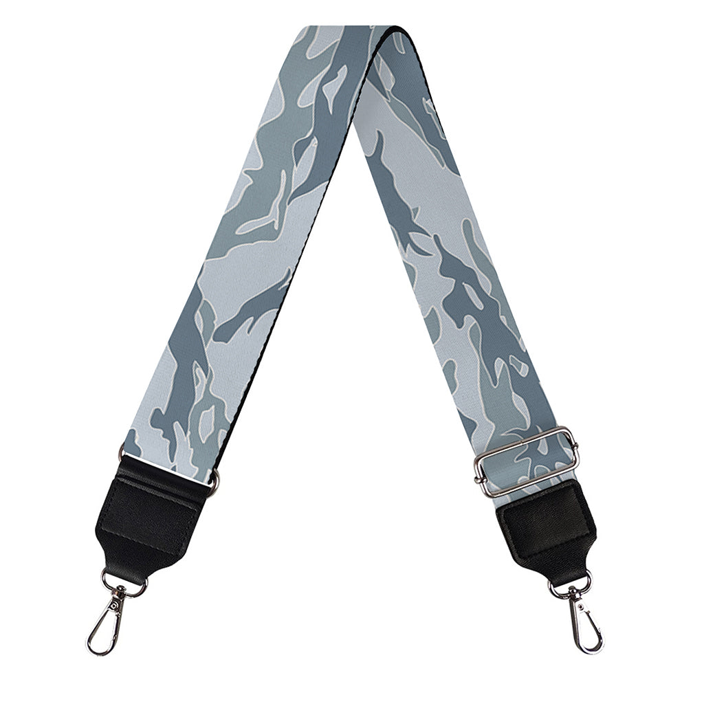 Winter Tiger Stripe Camo Pattern Print Bag Strap
