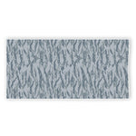 Winter Tiger Stripe Camo Pattern Print Beach Towel