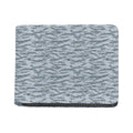 Winter Tiger Stripe Camo Pattern Print Bifold Wallet