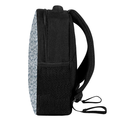 Winter Tiger Stripe Camo Pattern Print Casual Backpack