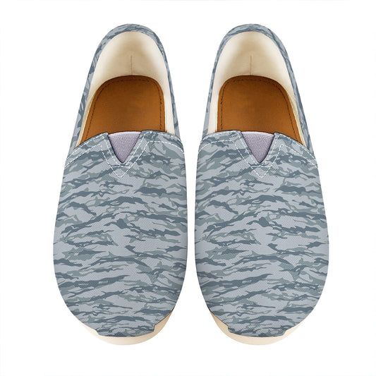 Winter Tiger Stripe Camo Pattern Print Casual Shoes