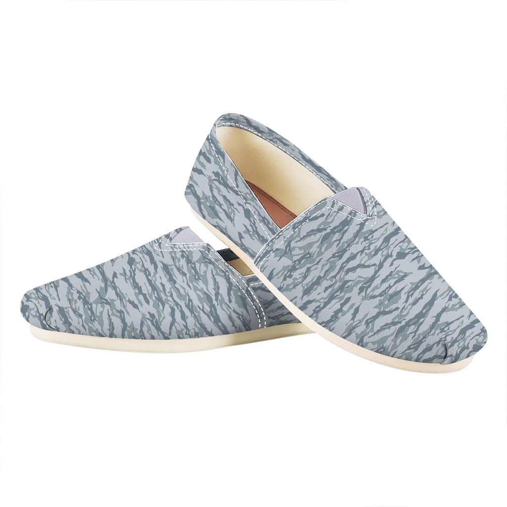 Winter Tiger Stripe Camo Pattern Print Casual Shoes