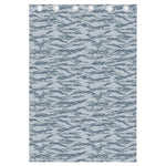 Winter Tiger Stripe Camo Pattern Print Curtain