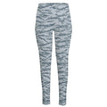Winter Tiger Stripe Camo Pattern Print High-Waisted Pocket Leggings