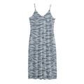 Winter Tiger Stripe Camo Pattern Print Jersey Midi Cami Dress