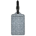 Winter Tiger Stripe Camo Pattern Print Luggage Tag