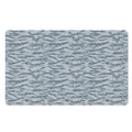 Winter Tiger Stripe Camo Pattern Print Polyester Doormat