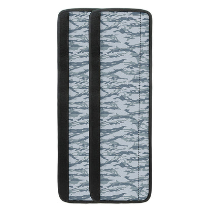 Winter Tiger Stripe Camo Pattern Print Refrigerator Handle Covers