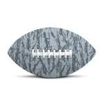 Winter Tiger Stripe Camo Pattern Print Rugby Ball