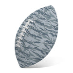 Winter Tiger Stripe Camo Pattern Print Rugby Ball
