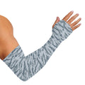 Winter Tiger Stripe Camo Pattern Print Sun Protection Arm Sleeves