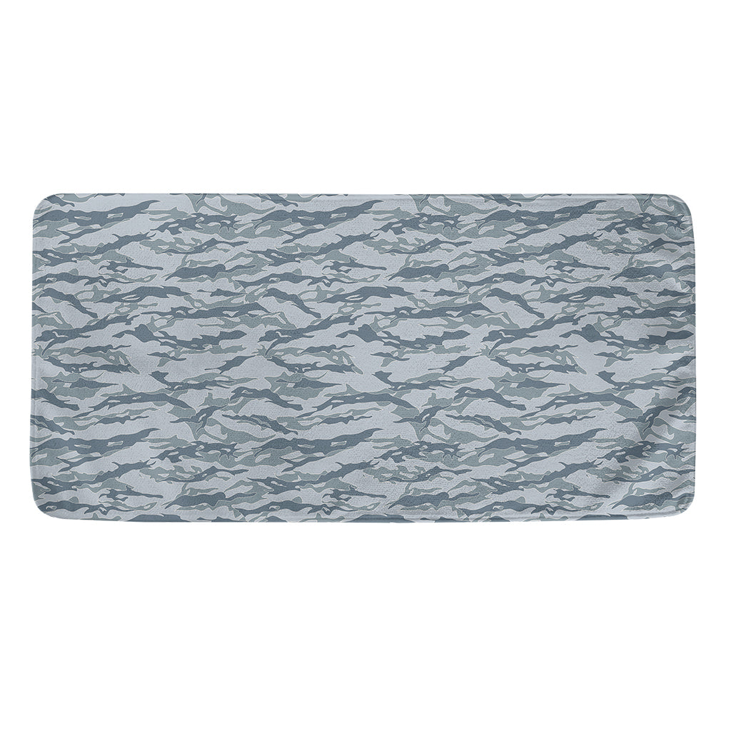 Winter Tiger Stripe Camo Pattern Print Towel