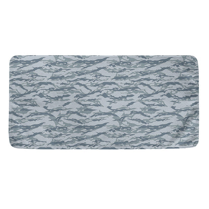 Winter Tiger Stripe Camo Pattern Print Towel