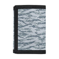 Winter Tiger Stripe Camo Pattern Print Trifold Wallet