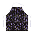 Wizard Hat Pattern Print Adjustable Apron