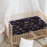 Wizard Hat Pattern Print Baby Crib Sheet