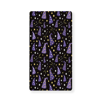 Wizard Hat Pattern Print Baby Crib Sheet