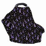 Wizard Hat Pattern Print Baby Seat Cover
