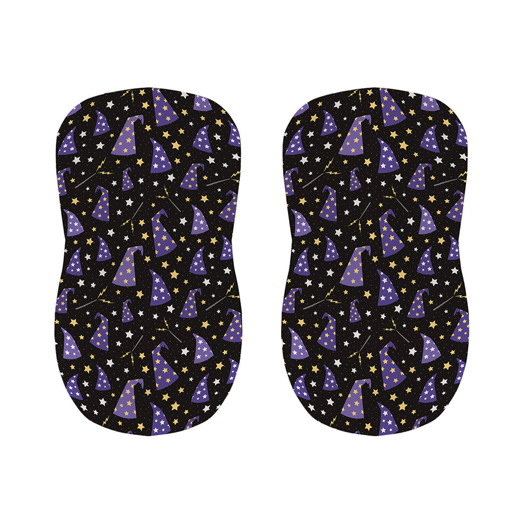 Wizard Hat Pattern Print Bar Stool Covers