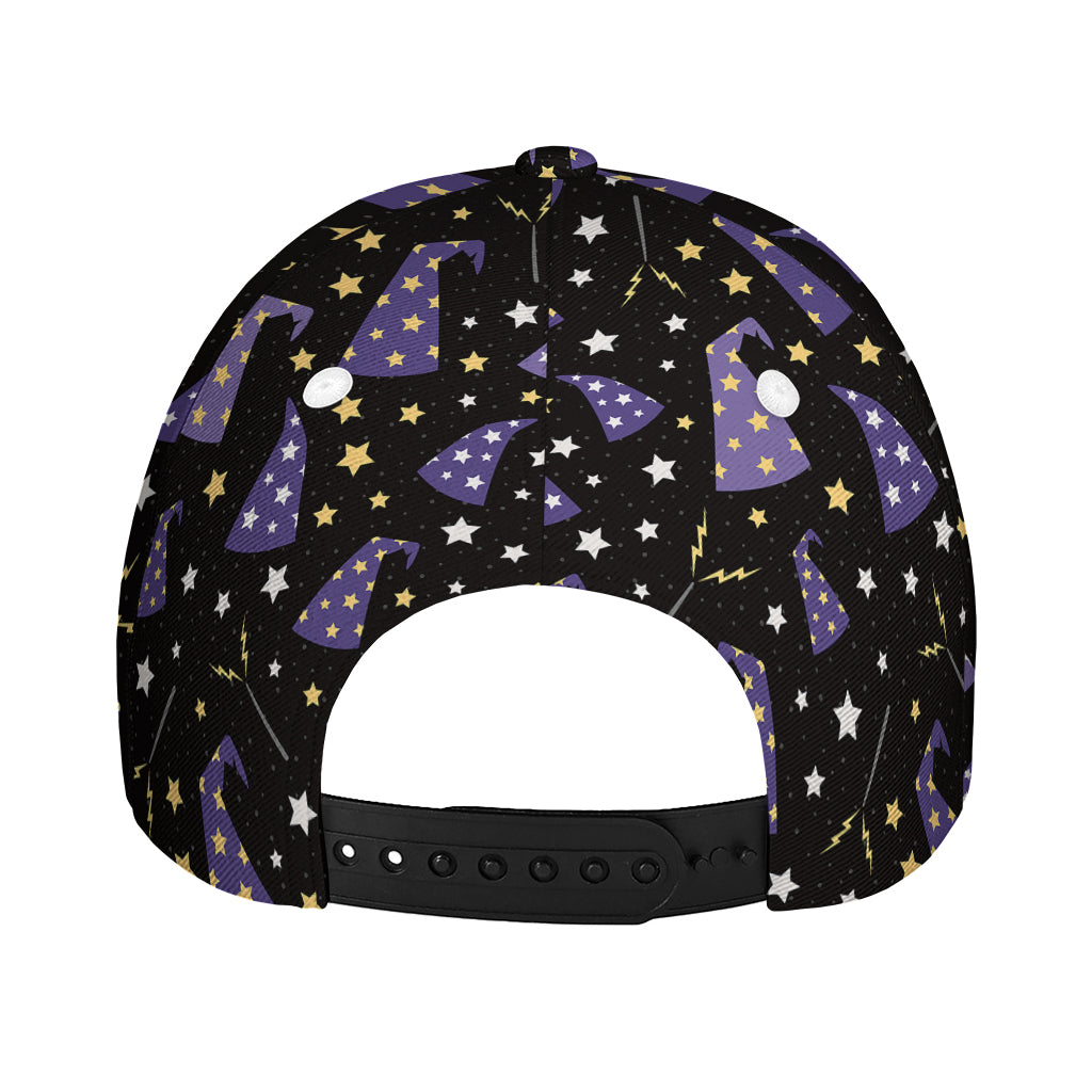 Wizard Hat Pattern Print Baseball Cap